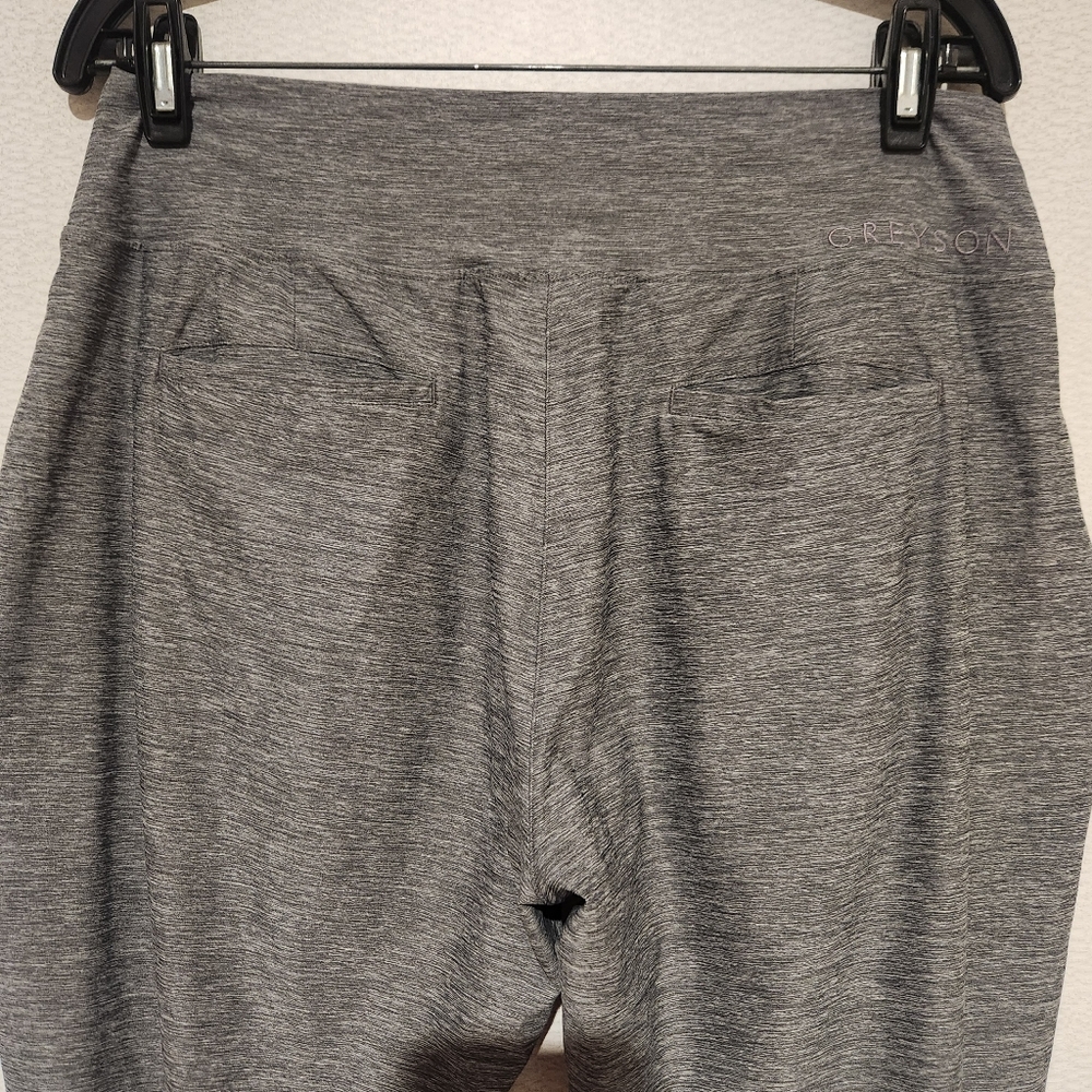 Greyson Womens Pull On Joggers Gray Large - Picture 4 of 7